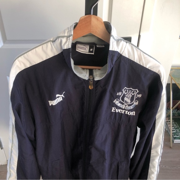 Everton 2000/2001 puma track suit jacket - Picture 3 of 8